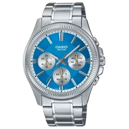 CASIO COLLECTION Mod. MULTIFUNCTION CALENDAR - LIGHT BLUE