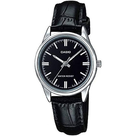 CASIO COLLECTION Mod. ONLY TIME LADY LEATHER - BLACK