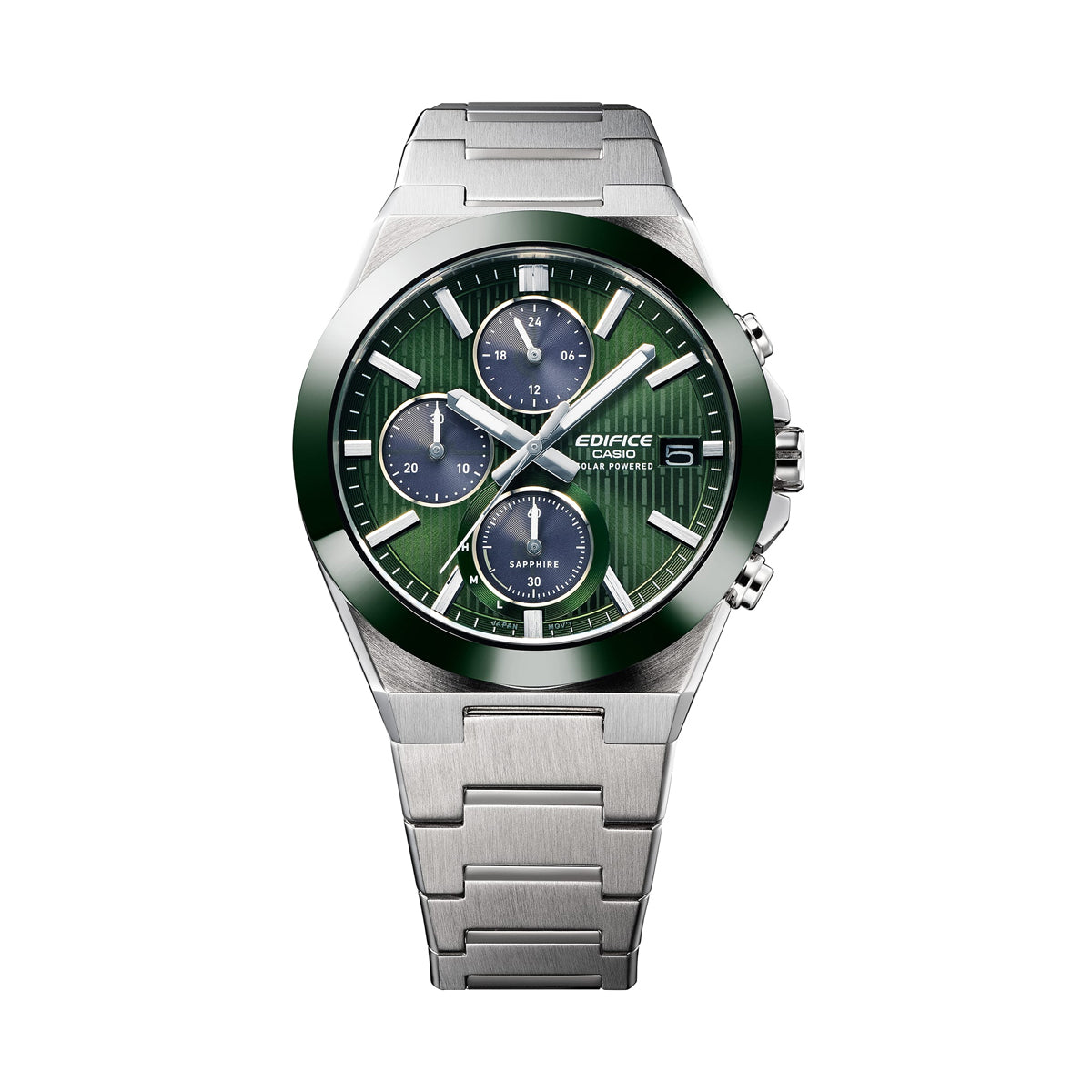 CASIO EDIFICE Mod. SOLAR POWERED CHRONOGRAPH - GREEN WATCHES