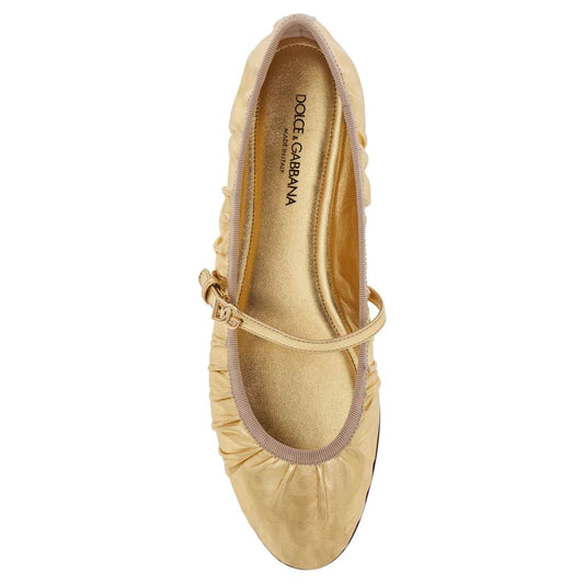 Dolce & Gabbana mordorã¨ nappa Flat Shoes Dolce & Gabbana