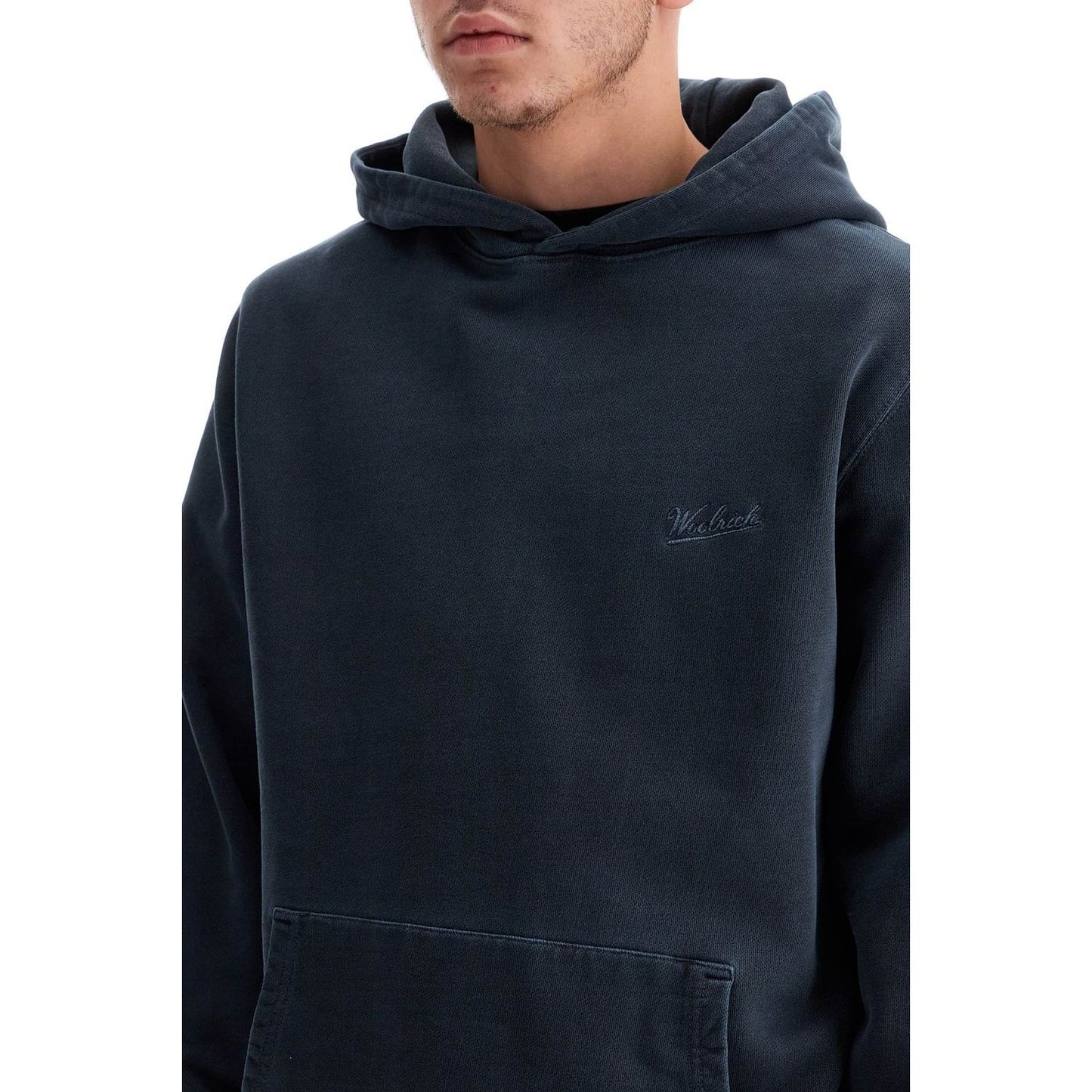 Woolrich hooded sweatshirt with tie-d Topwear Woolrich