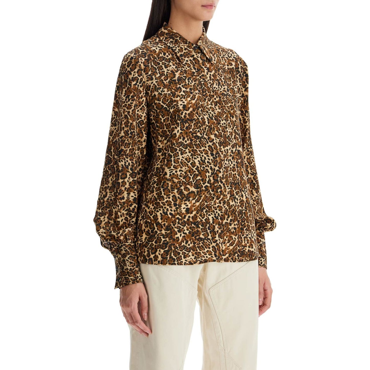 Isabel Marant 'teysa silk leopard print Topwear Isabel Marant