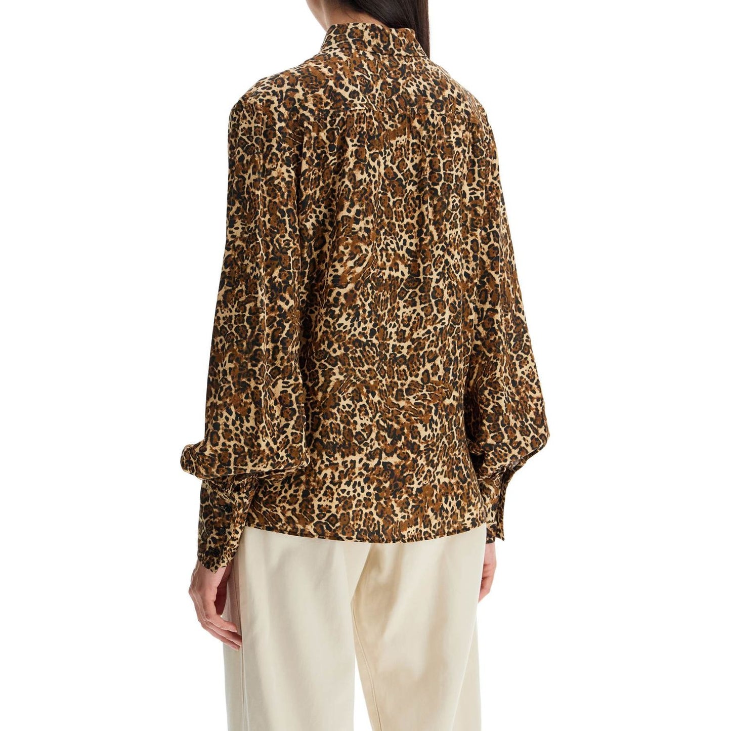 Isabel Marant 'teysa silk leopard print Topwear Isabel Marant