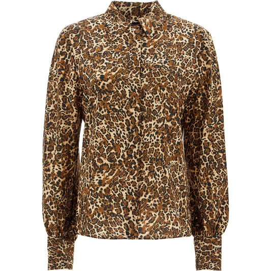 Isabel Marant 'teysa silk leopard print Topwear Isabel Marant