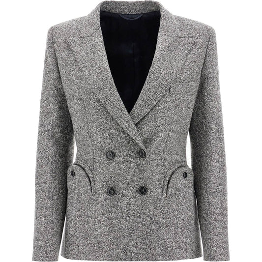 Blaze Milano koru charmer tweed bouclé double-breasted blazer Jackets Blaze Milano