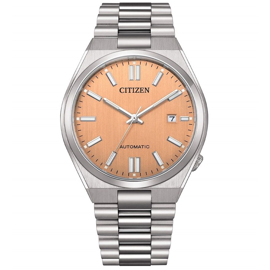 CITIZEN Mod. TSUYOSA Automatic - SALMON PINK Gent,READY STOCKED WATCHES,Wristwatch