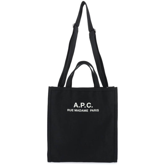 A.P.C. récupération canvas shopping bag