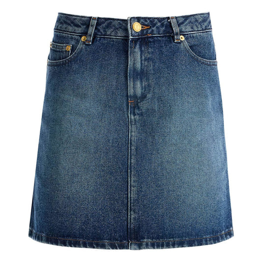 A.P.C. denim mini skirt