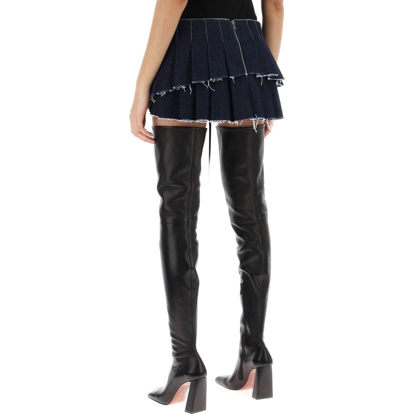 Dilara Findikoglu micro pleated skirt with corset Skirts Dilara Findikoglu