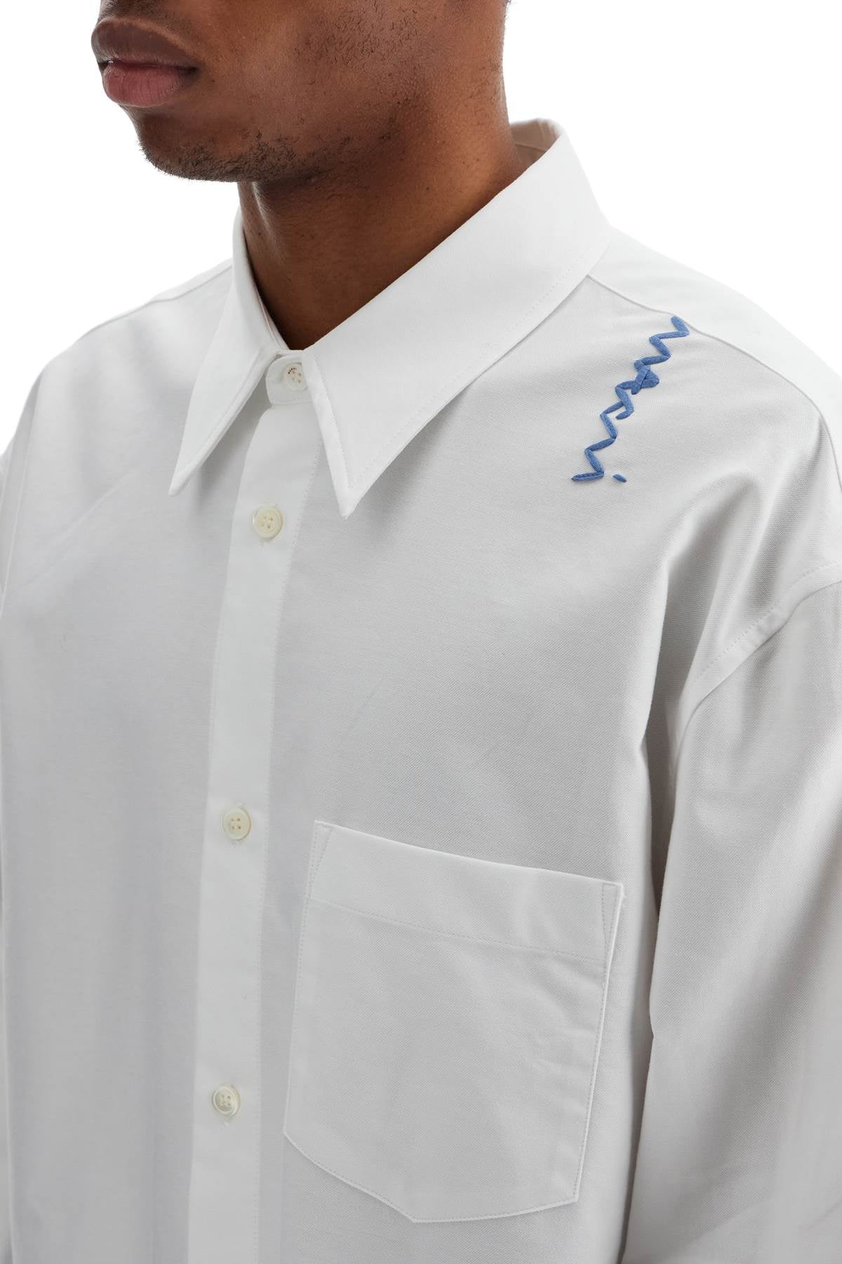 Marni "oxford shirt with pocket detail Shirts Marni