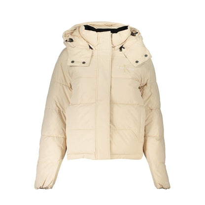 Calvin Klein Beige Polyester Women Jacket