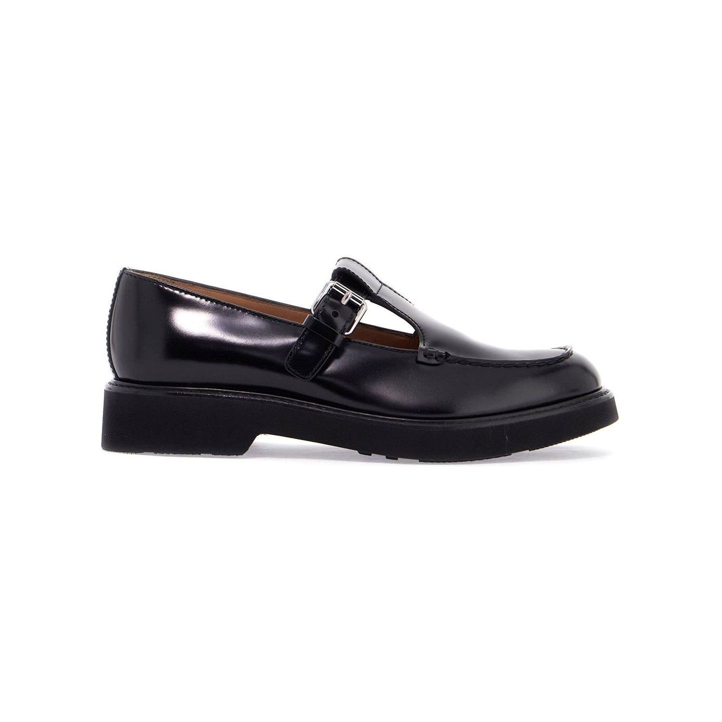 Church'S 'brushed leather mary-jane Flat Shoes Church'S