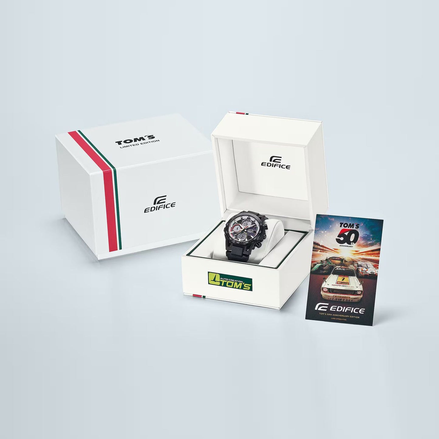 CASIO EDIFICE Mod. SOSPENSIONE -  TOMS 50TH ANNIVERSARY WATCHES CASIO EDIFICE