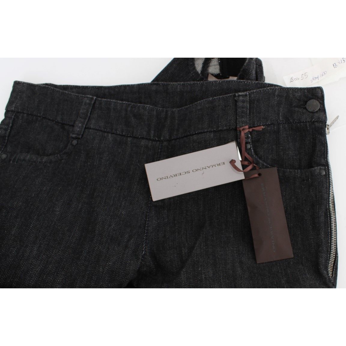 Ermanno Scervino Blue Cotton Slim Fit Denim Jeans