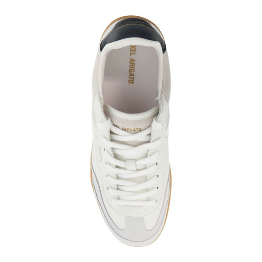 Axel Arigato white leather and suede sneakers dice t-toe with recycled materials Sneakers Axel Arigato