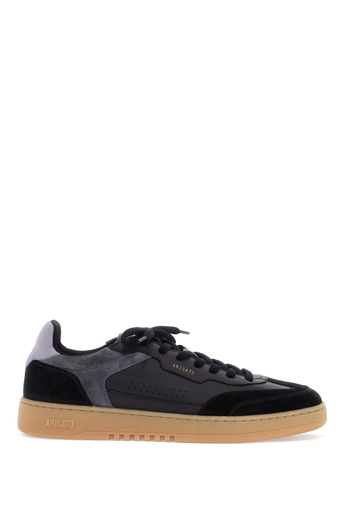 Axel Arigato black low sneakers in eco-friendly leather and suede with beige sole Sneakers Axel Arigato