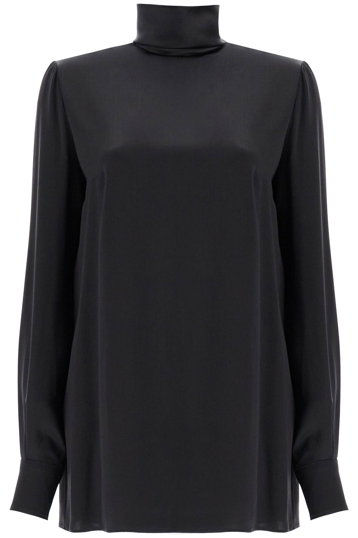 Dolce & Gabbana silk satin blouse Topwear Dolce & Gabbana