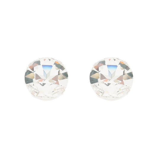 Alessandra Rich large crystal clip-on earrings Jewellery Alessandra Rich