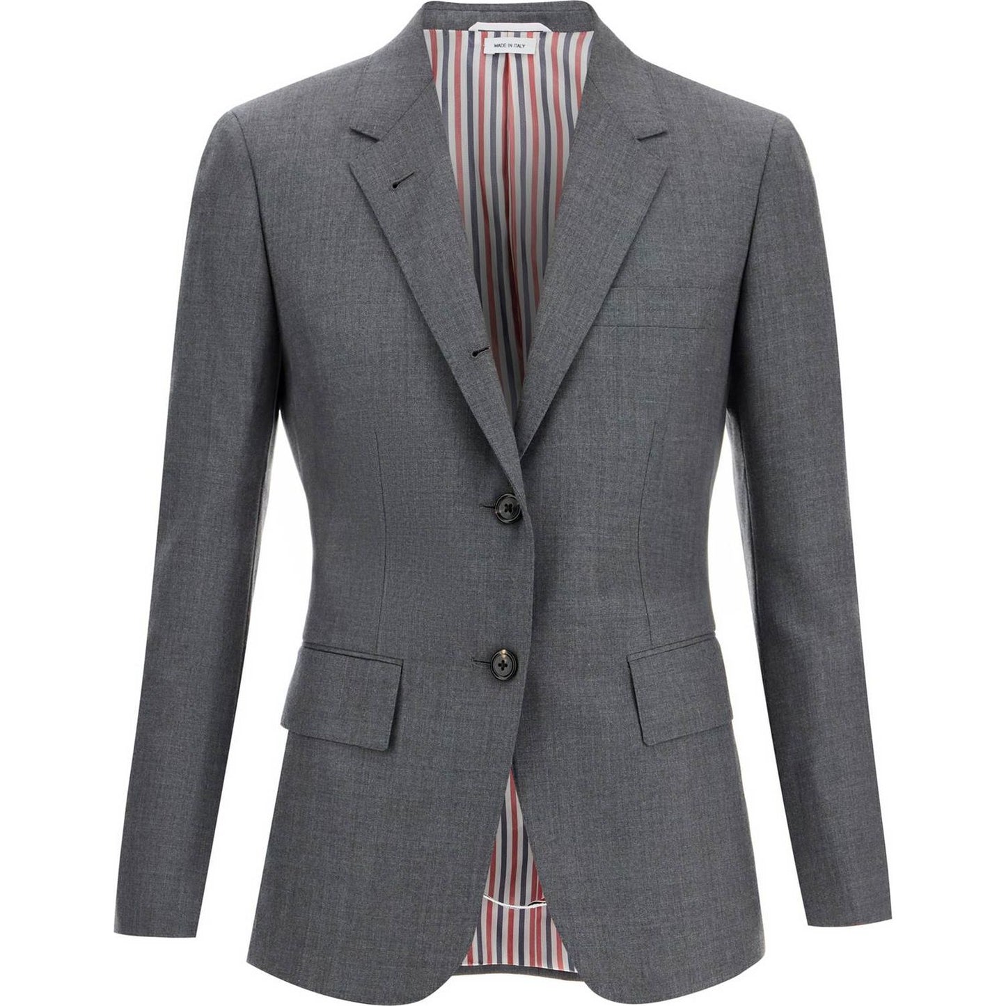 Thom Browne wool twill jacket in slim fit style Jackets Thom Browne