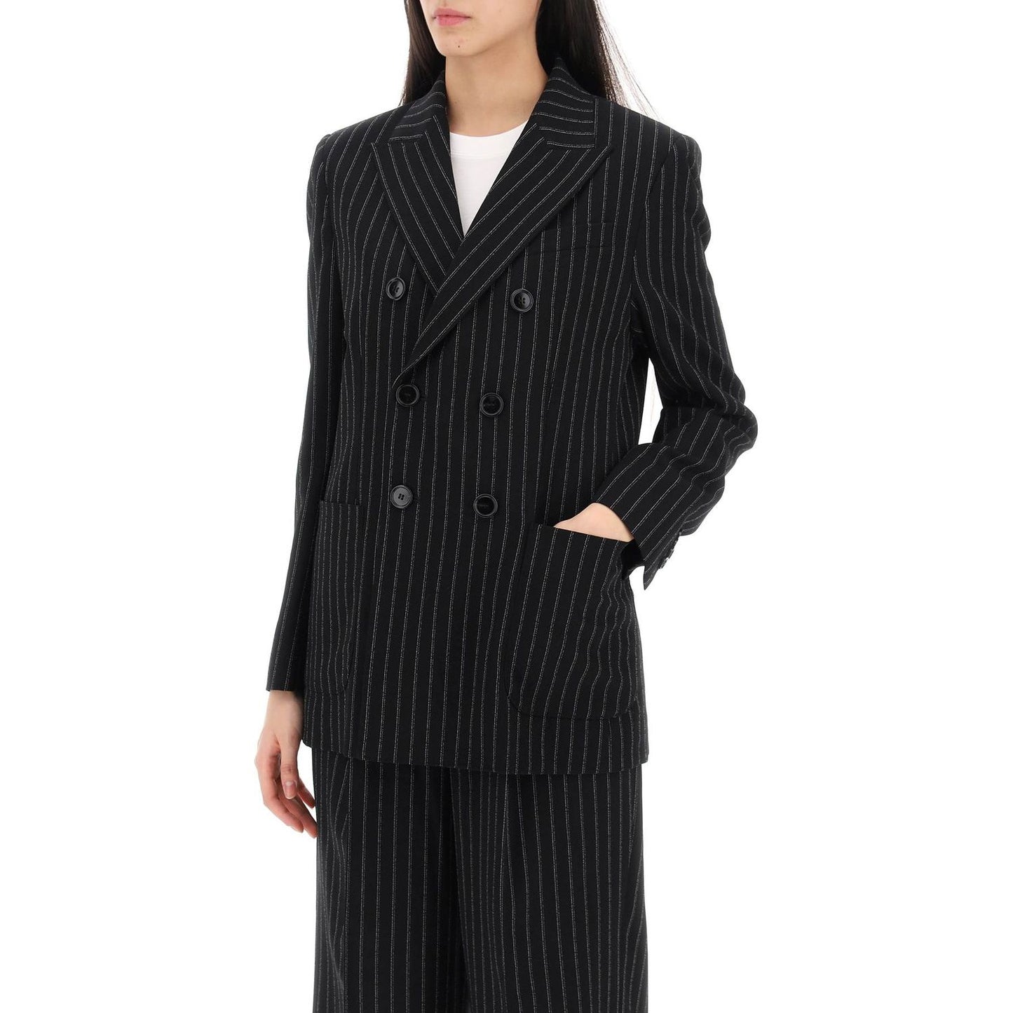 Ami Alexandre Matiussi double-breasted pinstripe Jackets Ami Alexandre Matiussi