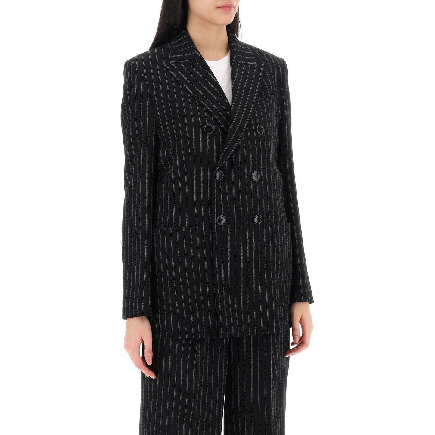 Ami Alexandre Matiussi double-breasted pinstripe Jackets Ami Alexandre Matiussi