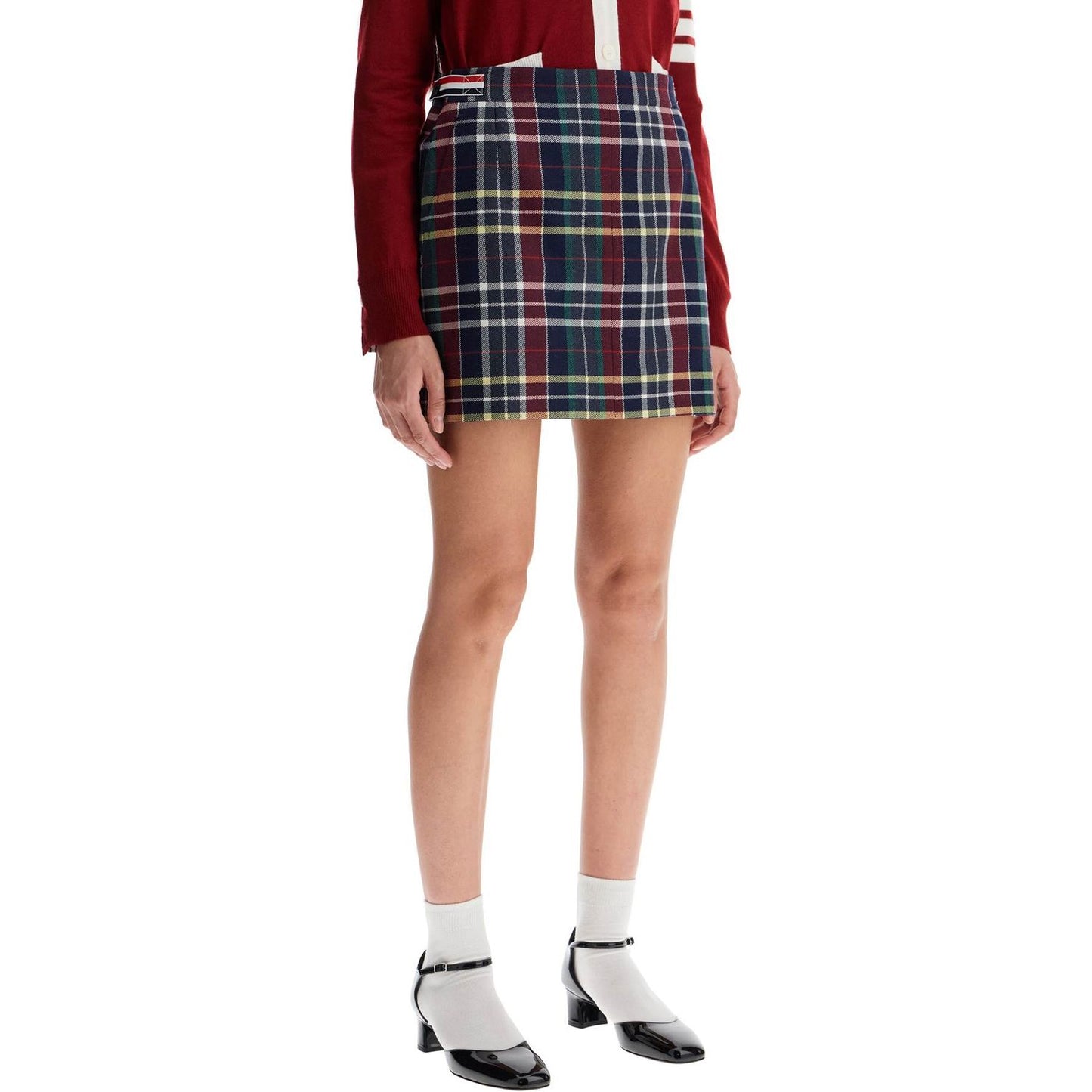 Thom Browne wool twill mini skirt in Skirts Thom Browne