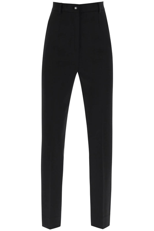 Dolce & Gabbana milano-stitch cigarette pants Trousers Dolce & Gabbana