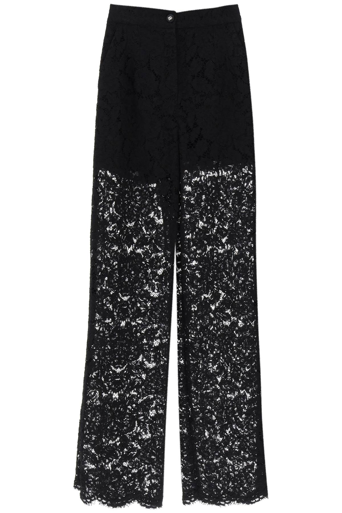 Dolce & Gabbana lace pants Trousers Dolce & Gabbana