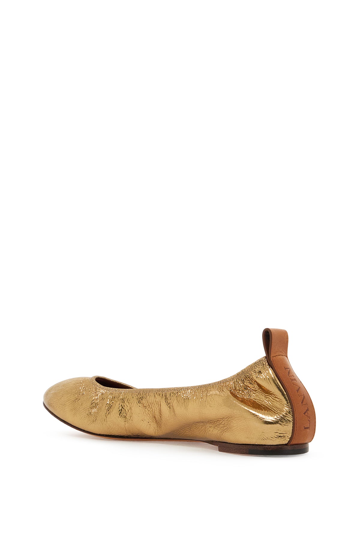 Lanvin laminate ballet Flat Shoes Lanvin