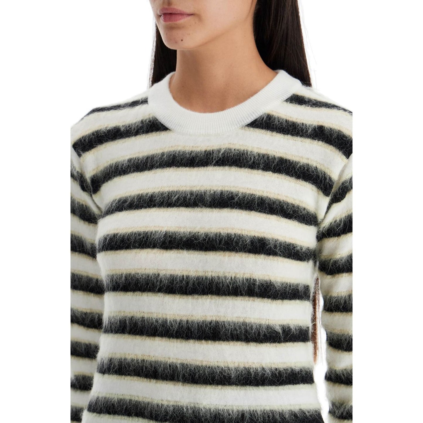 Marni striped crewneck pullover Knitwear Marni