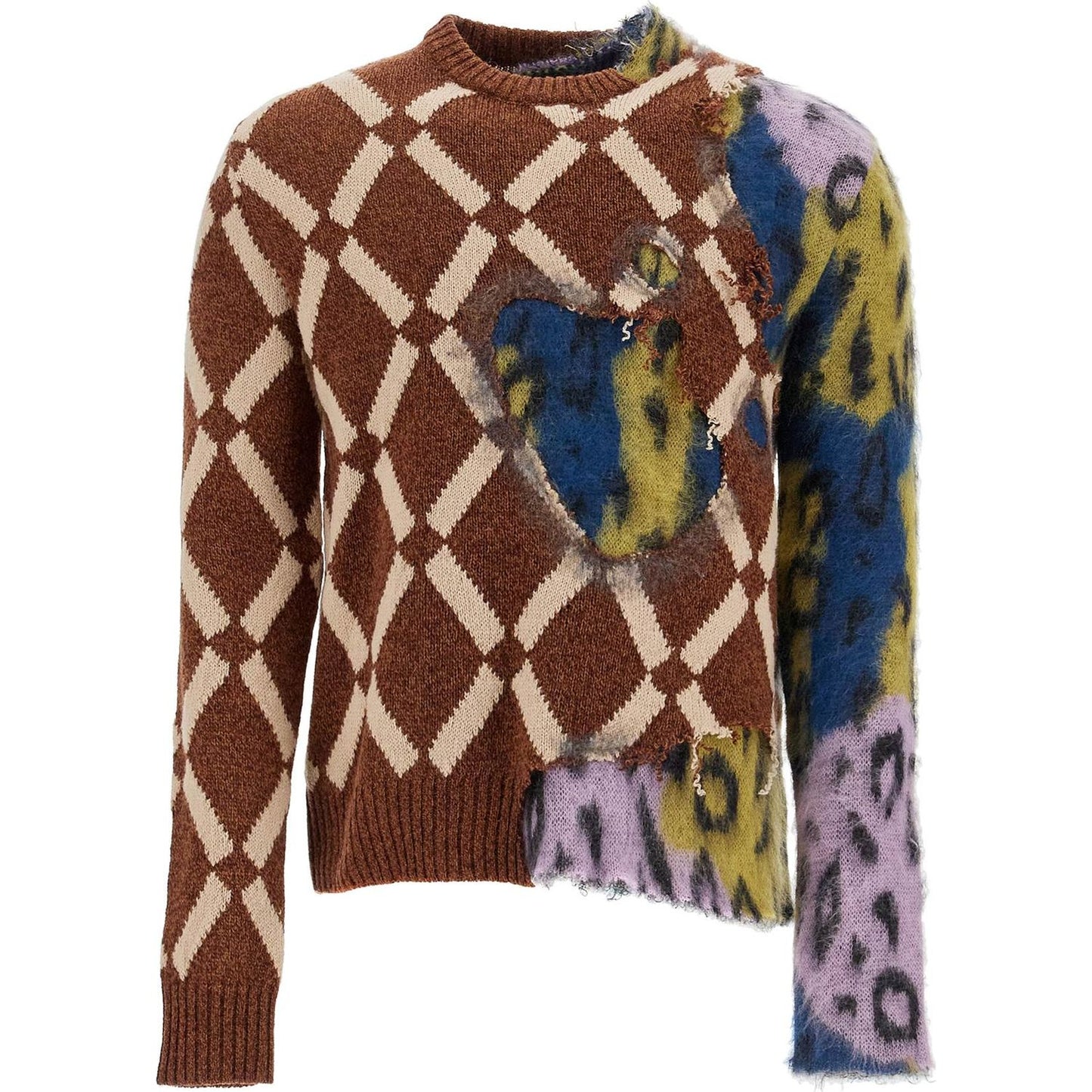 Marni two-in-one wool and mohair Knitwear Marni