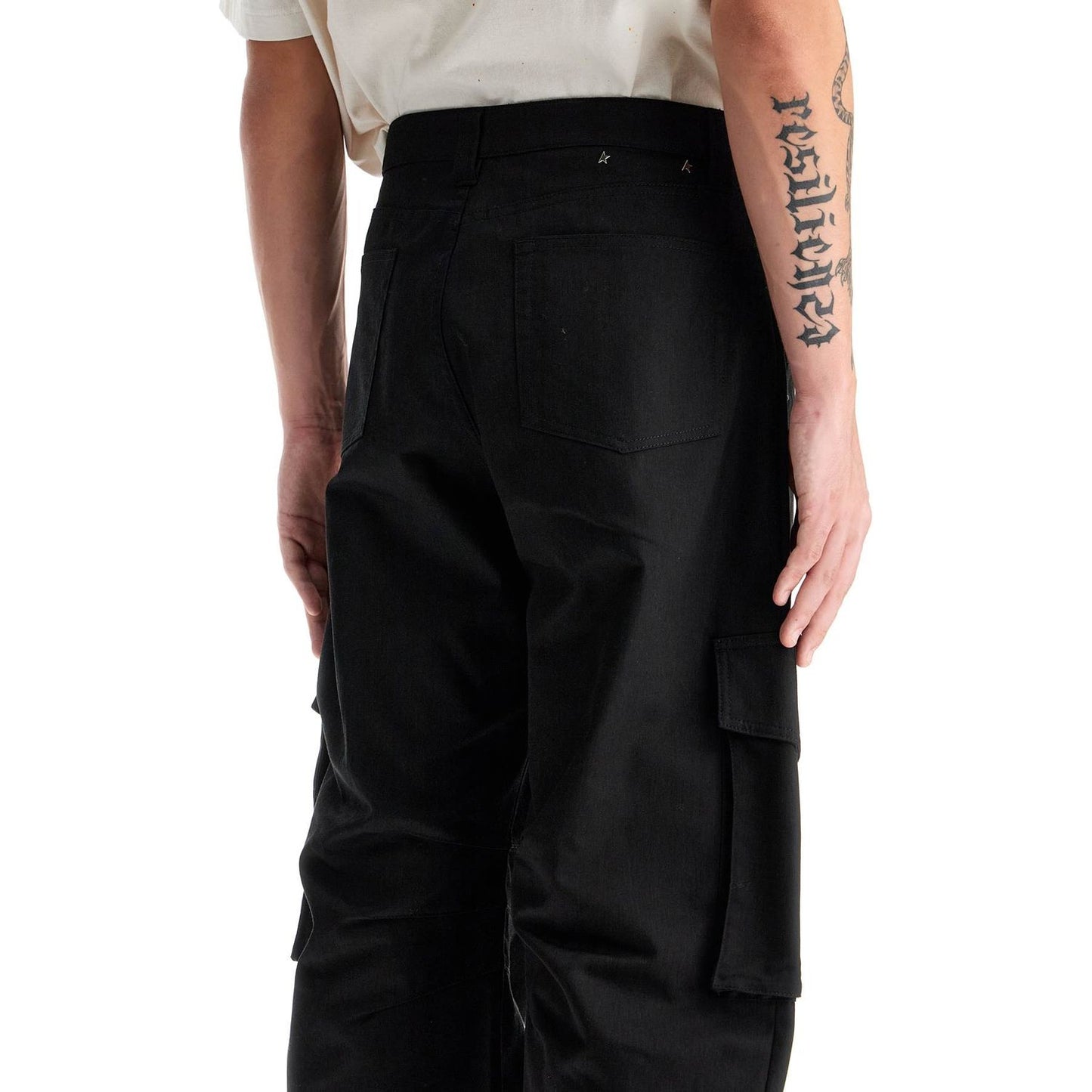 Golden Goose twill cargo pants in italian Trousers Golden Goose