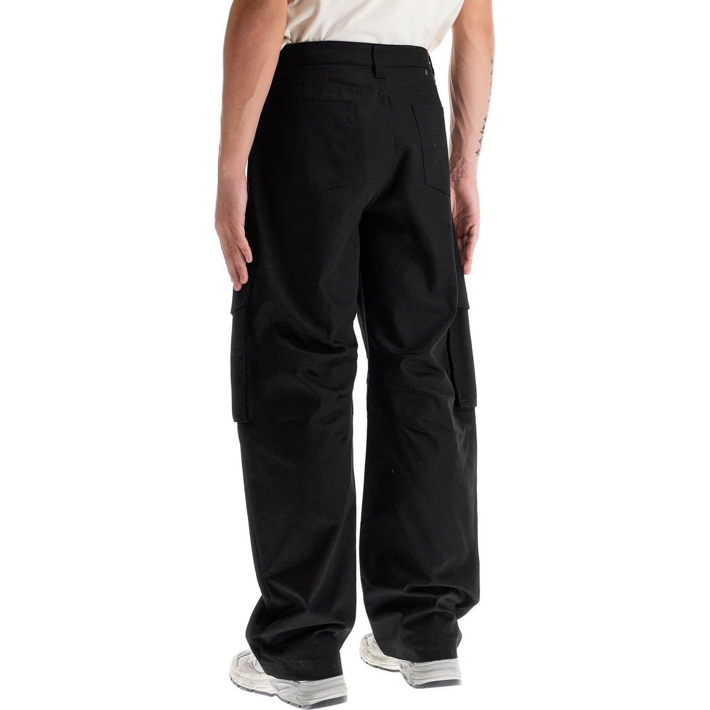 Golden Goose twill cargo pants in italian Trousers Golden Goose