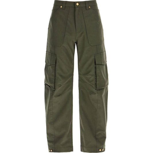 Golden Goose twill cargo pants in italian Trousers Golden Goose