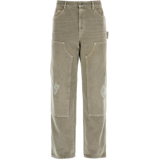 Golden Goose distressed effect pants Trousers Golden Goose