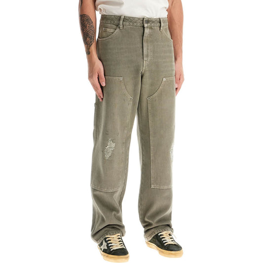 Golden Goose distressed effect pants Trousers Golden Goose