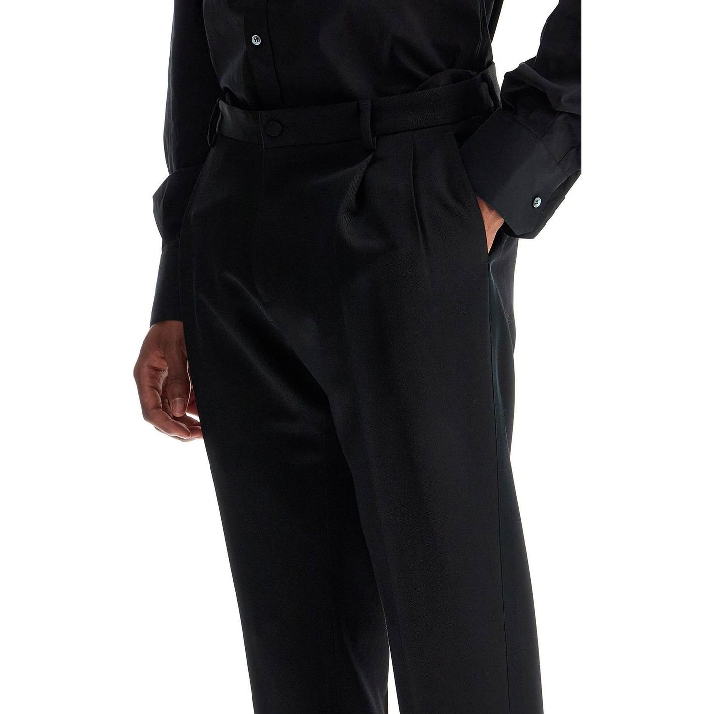 Dolce & Gabbana tuxedo trousers in gab Trousers Dolce & Gabbana