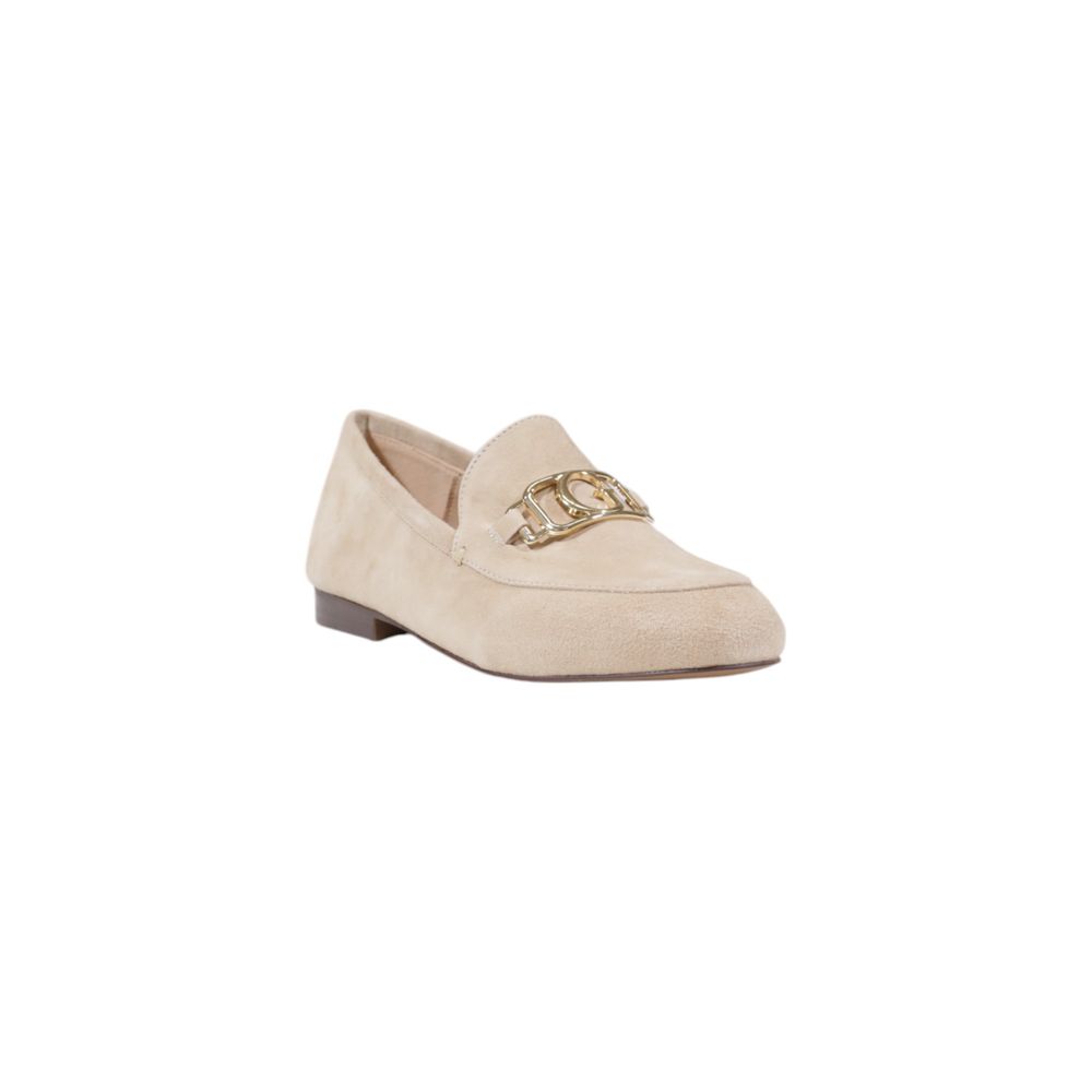 Guess Beige Leather Platform Pumps