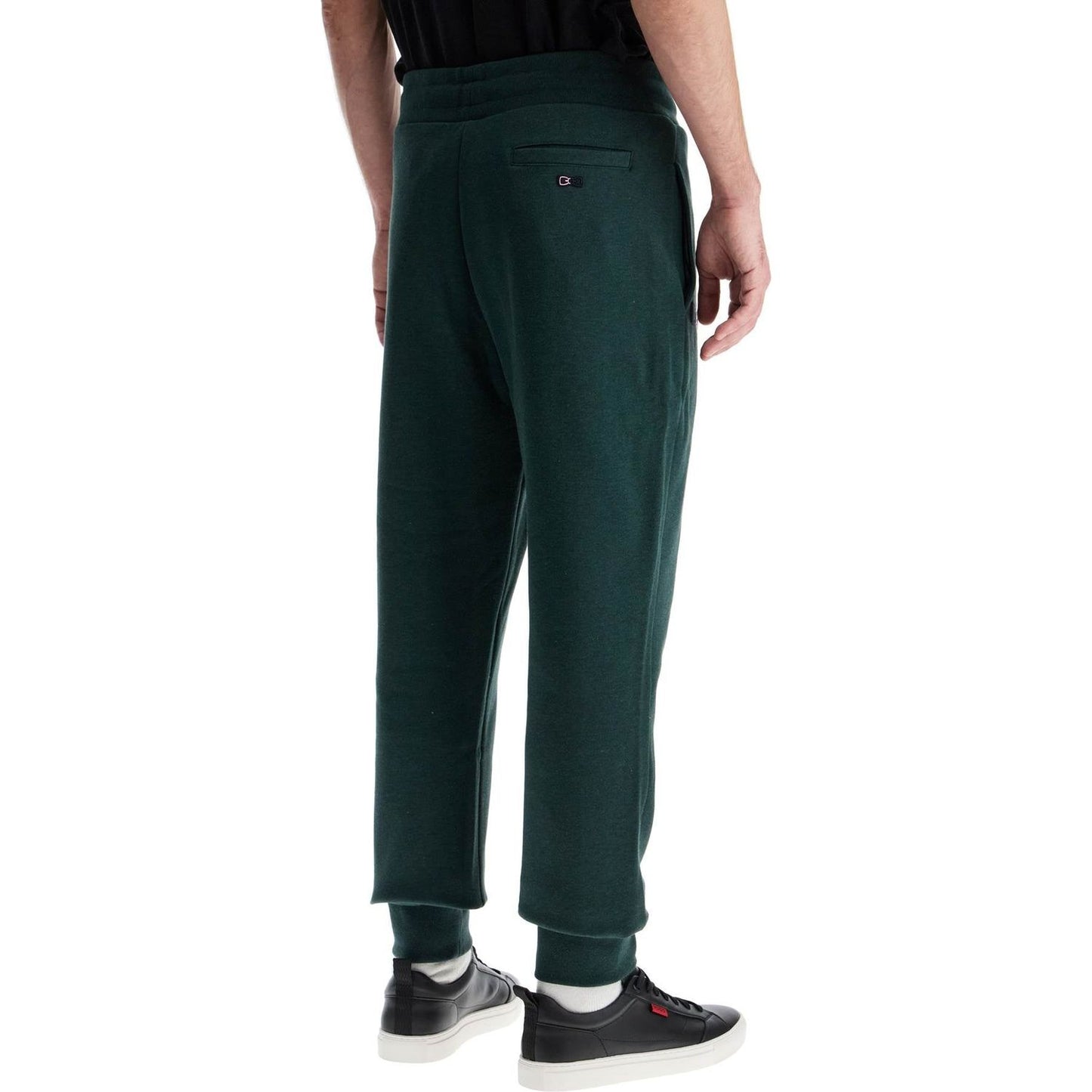 EDEN PARK dark green high-waisted regular fit jogging pants