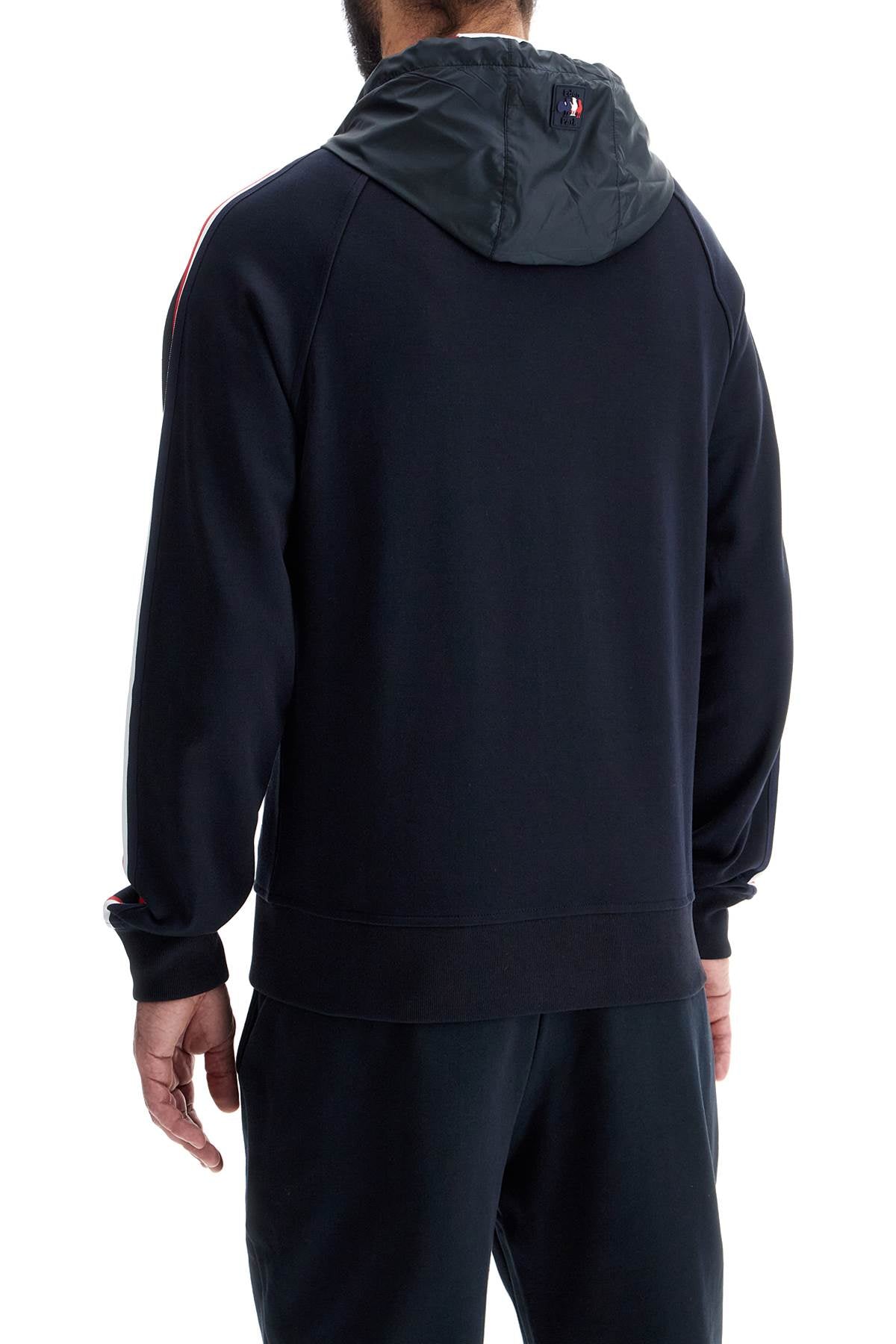 EDEN PARK navy blue zip hoodie cotton polyester Topwear EDEN PARK