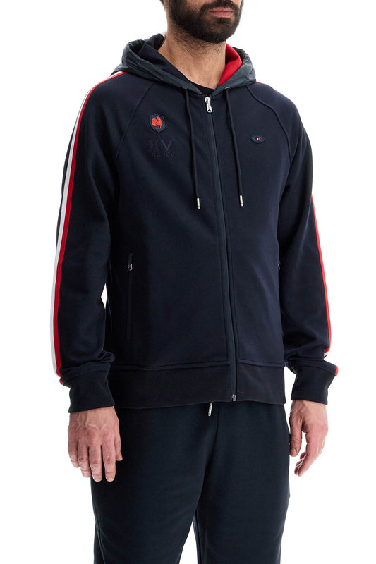 EDEN PARK navy blue zip hoodie cotton polyester Topwear EDEN PARK