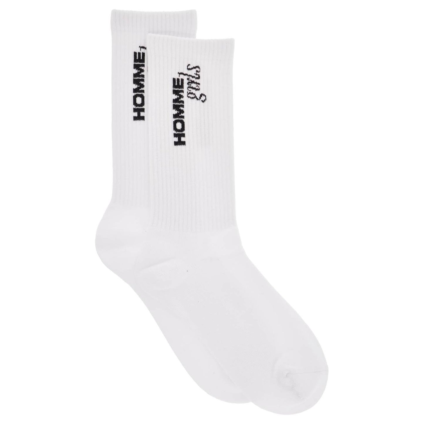 Homme Girls 3 pairs of white cotton slim fit breathable socks Beachwear & underwear Homme Girls