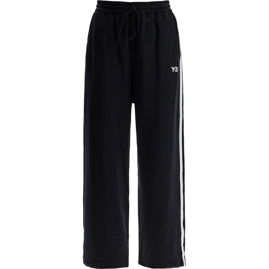 Y-3 cropped wide-leg joggers with Trousers Y-3