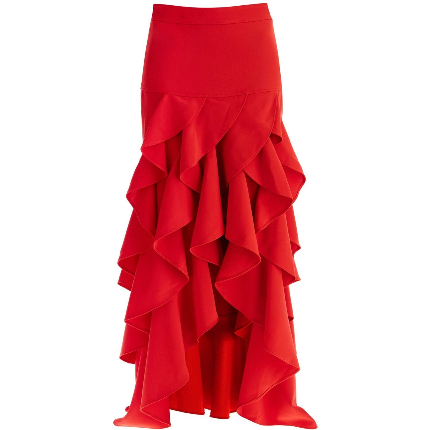 Moschino asymmetric skirt with ruffles Skirts Moschino