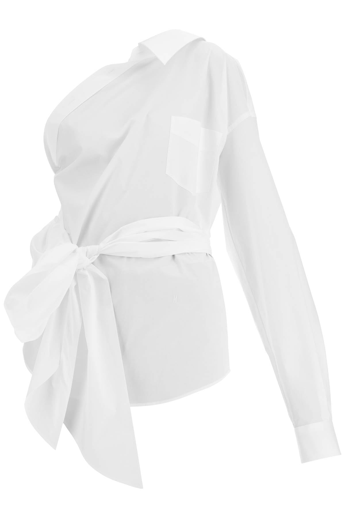 Moschino one-shoulder poplin stretch Topwear Moschino