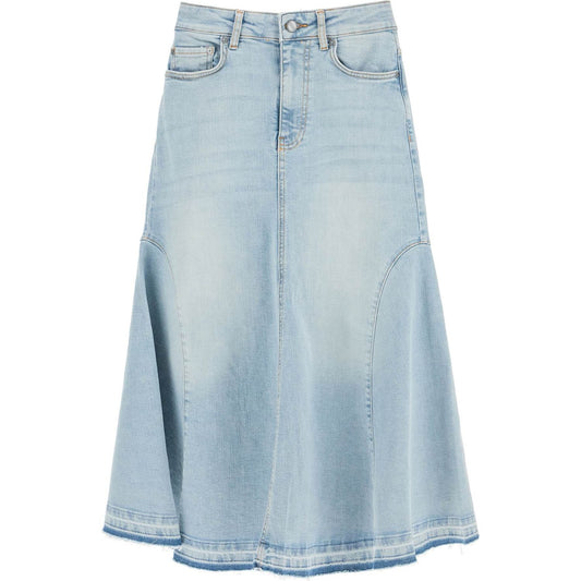 Ganni flared denim skirt. Skirts Ganni