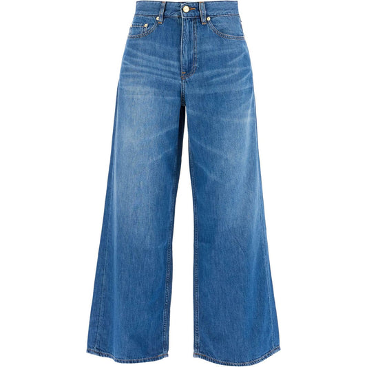 Ganni lightweight denim wide leg jeans Jeans Ganni