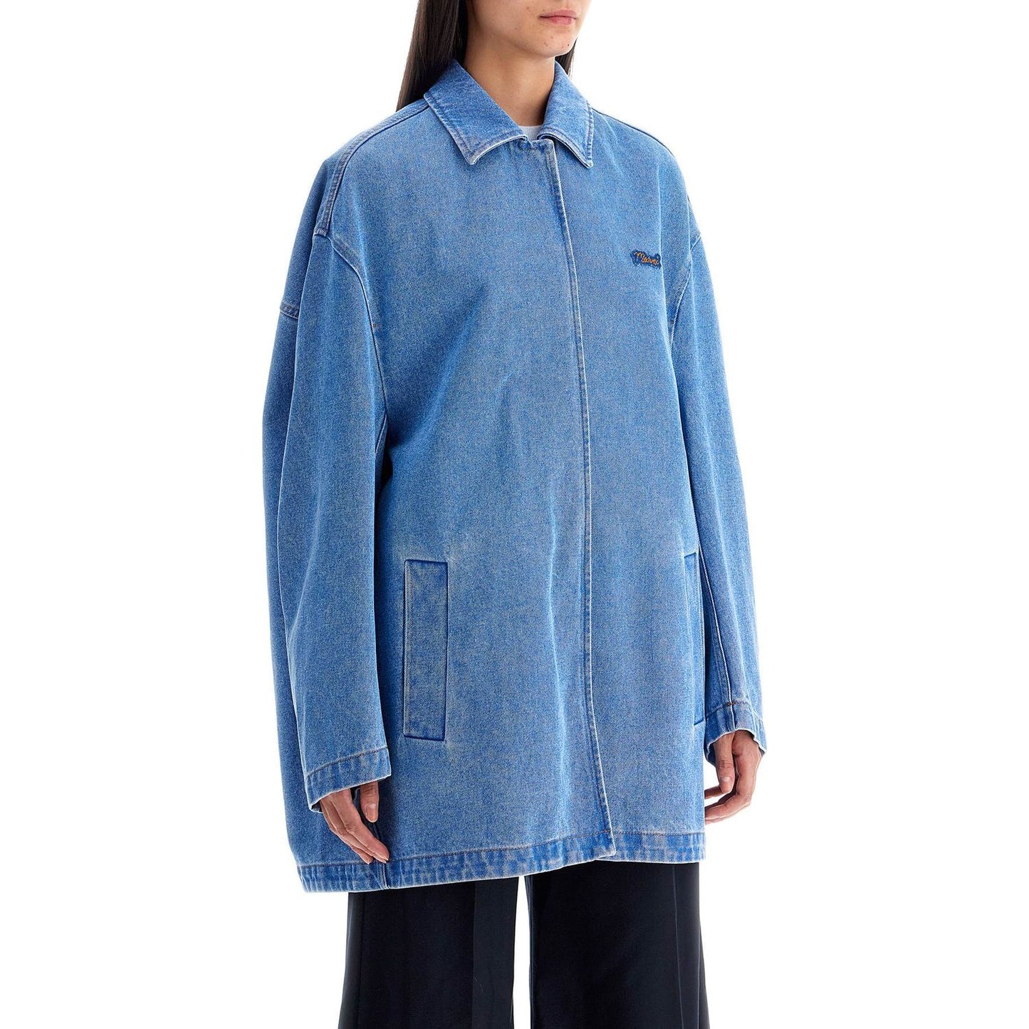 Marni 'oversized organic denim jacket Jackets Marni