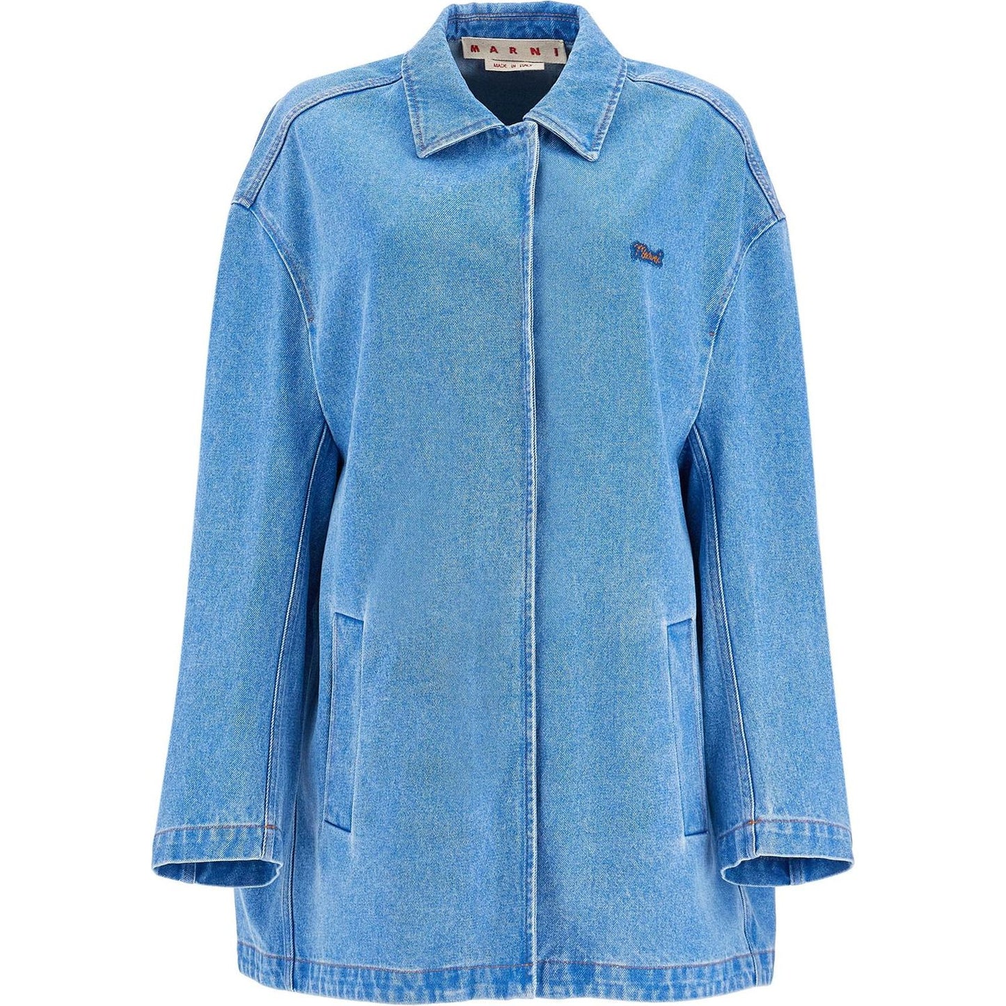 Marni 'oversized organic denim jacket Jackets Marni