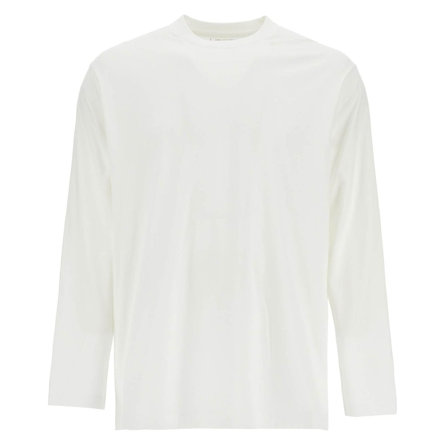 Y-3 white cotton t-shirt with graphic print Topwear Y-3